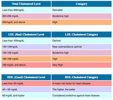 Colesterol LDL: definició, anàlisi, interpretació de resultats