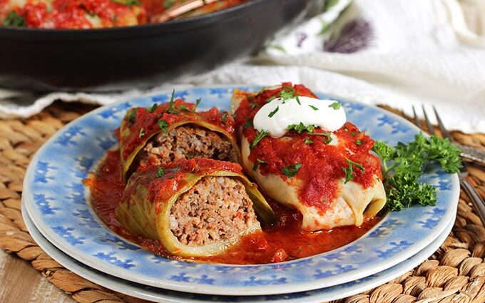 Lean cabbage rolls: recipes for delicious vegetarianism. Video