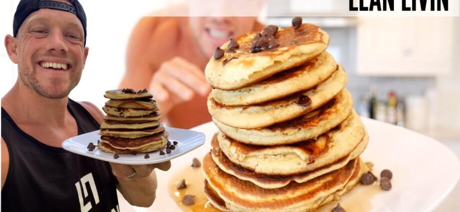 Lean pancakes made from low-fat dough. Video