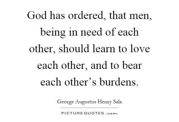 Learn to love each other