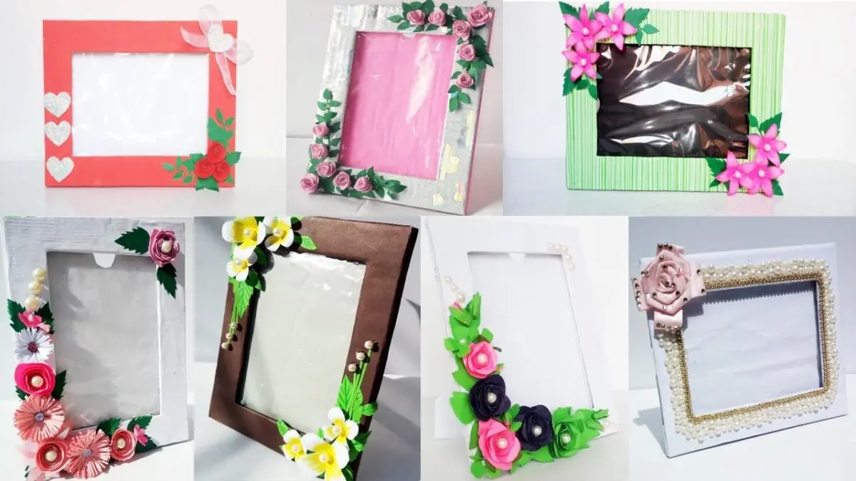 Learn to make beautiful photo frames