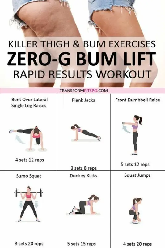 Legs without cellulite: four dumbbell exercises that work