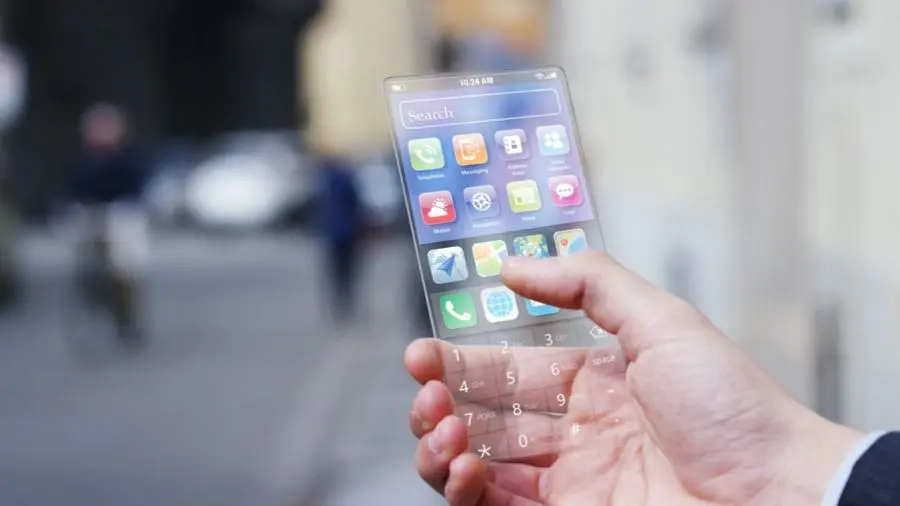 LG Transparent Phone