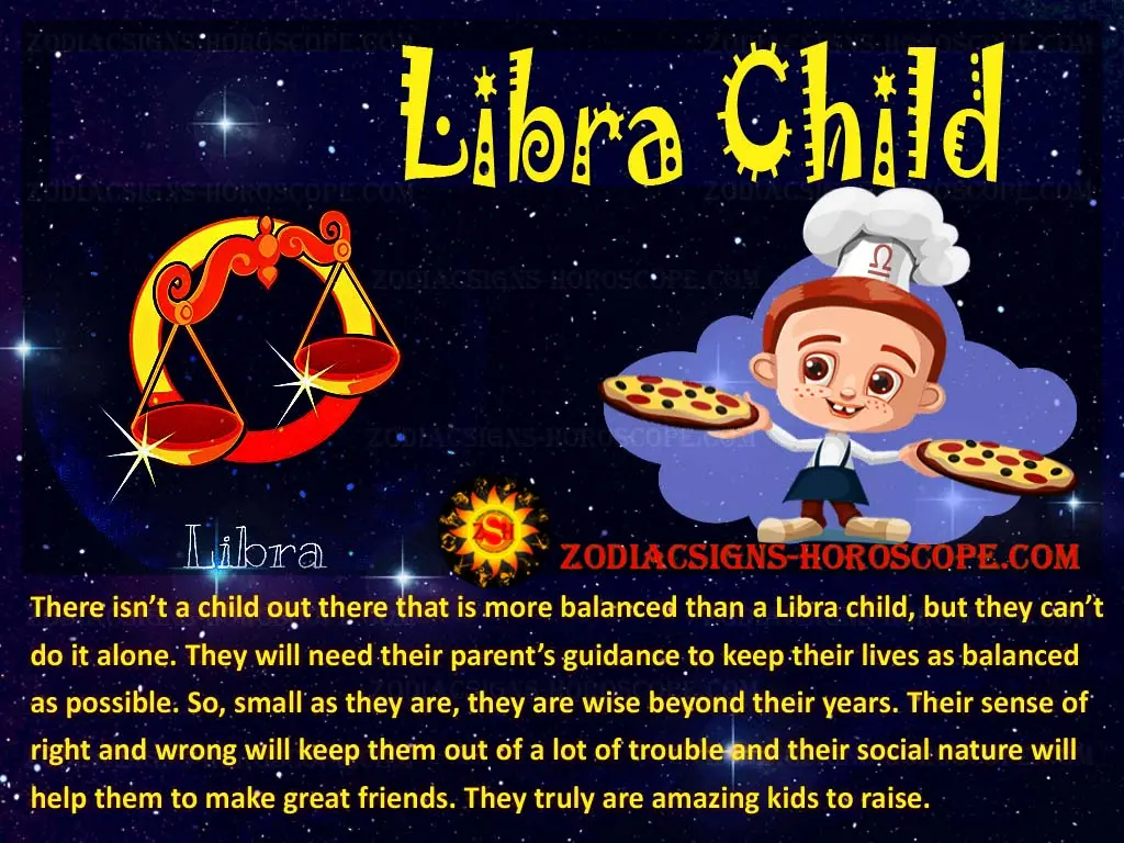 Libra child, children&#8217;s horoscope, features of upbringing