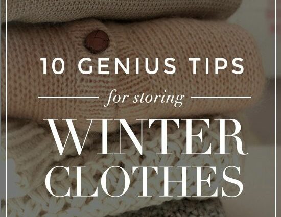 Life hack: winter clothes, how to store in summer