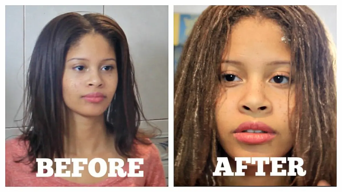 Lightening hair with peroxide. Video