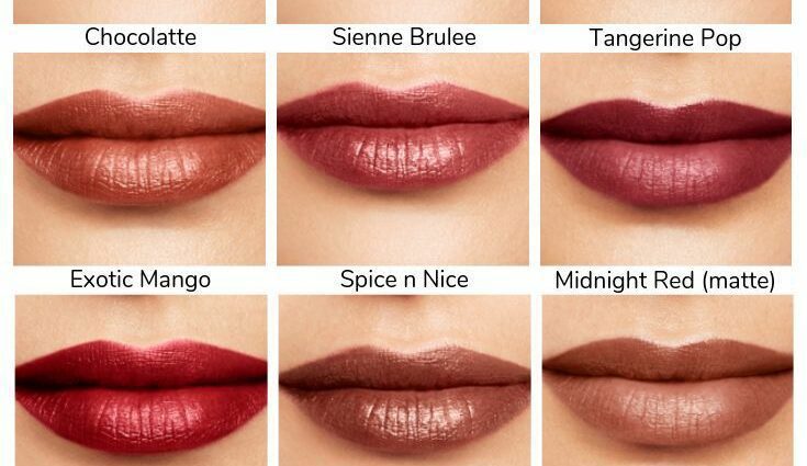 lipstick shade for autumn