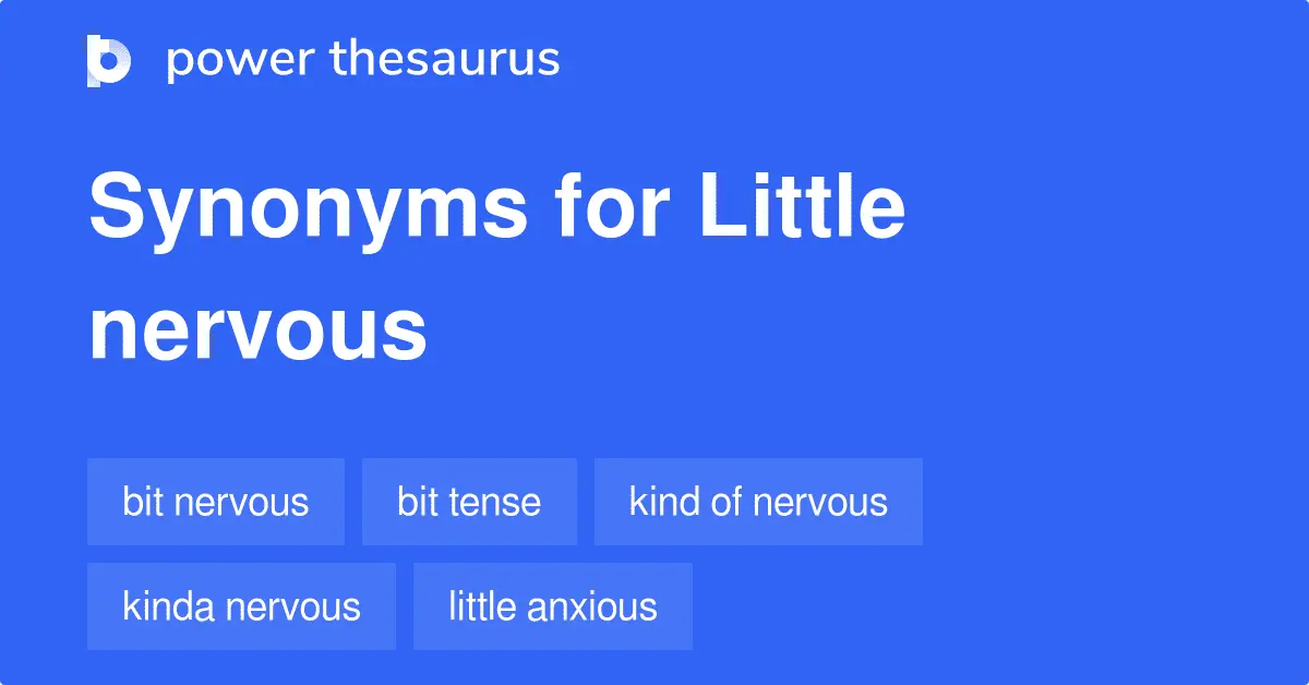 Little nervous glossary