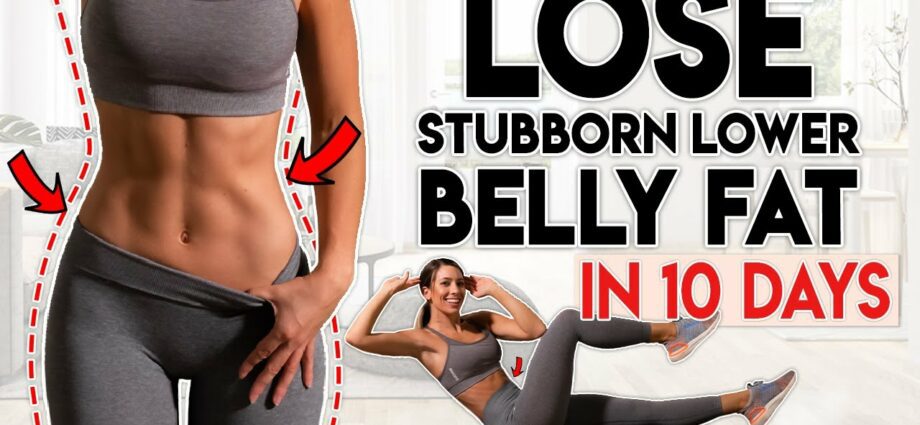 Lower abdomen: how to lose fat? Videos for women