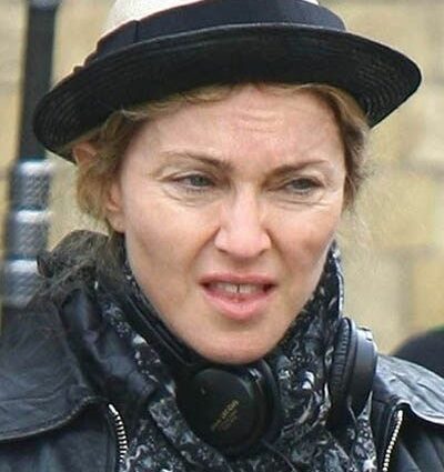 Madonna without makeup before and after photos