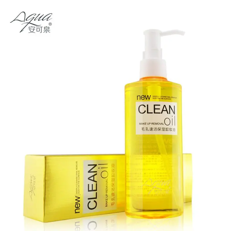 Make-up removing oil: remove make-up well with vegetable oil