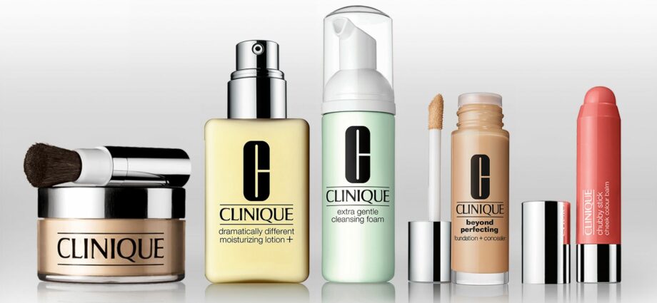 Makeup cosmetics from Clinique