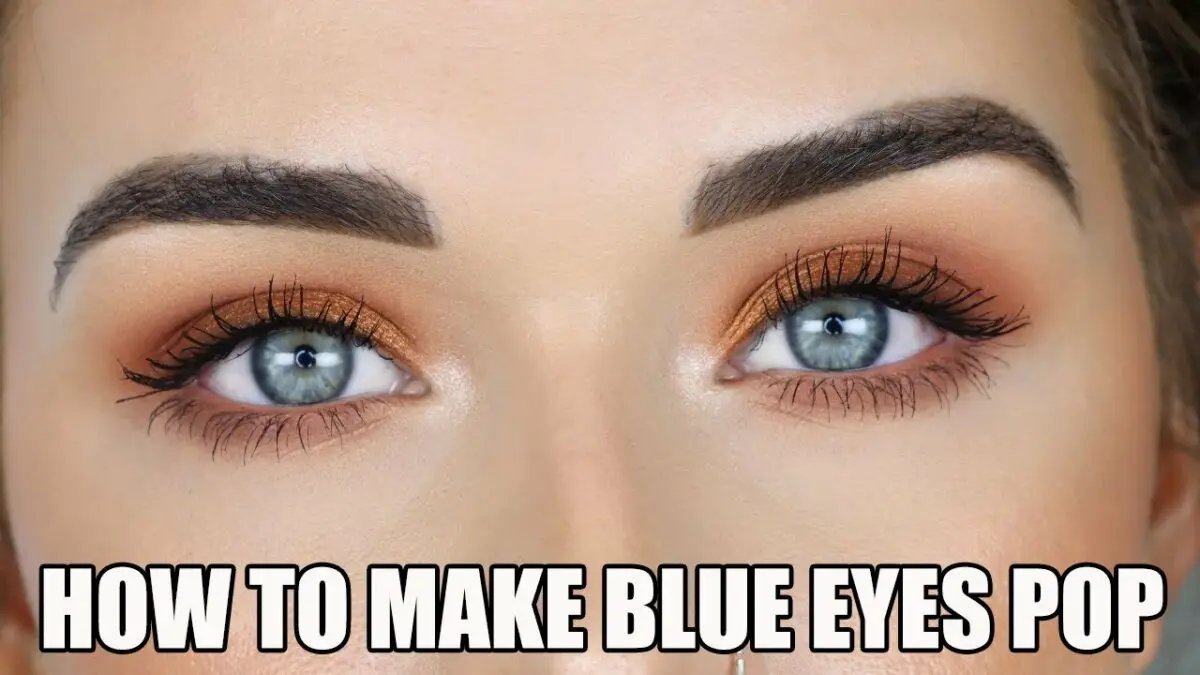 Makeup for blue eyes: video master class