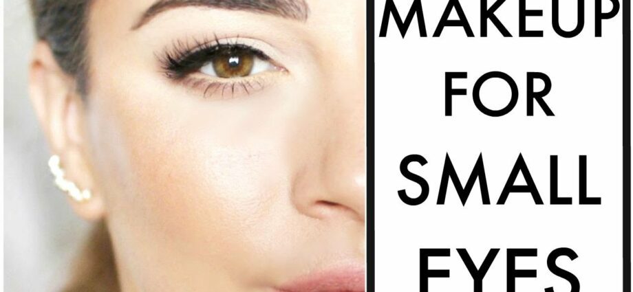 Makeup for small eyes. Video