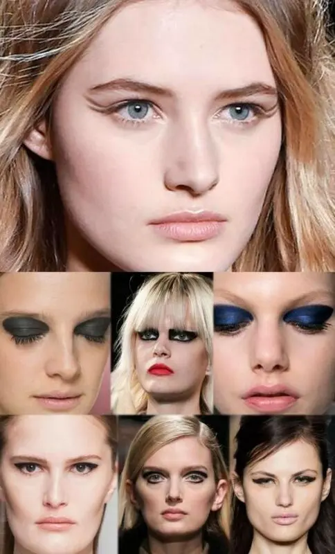 Makeup trend: graphic arrows photo 2017