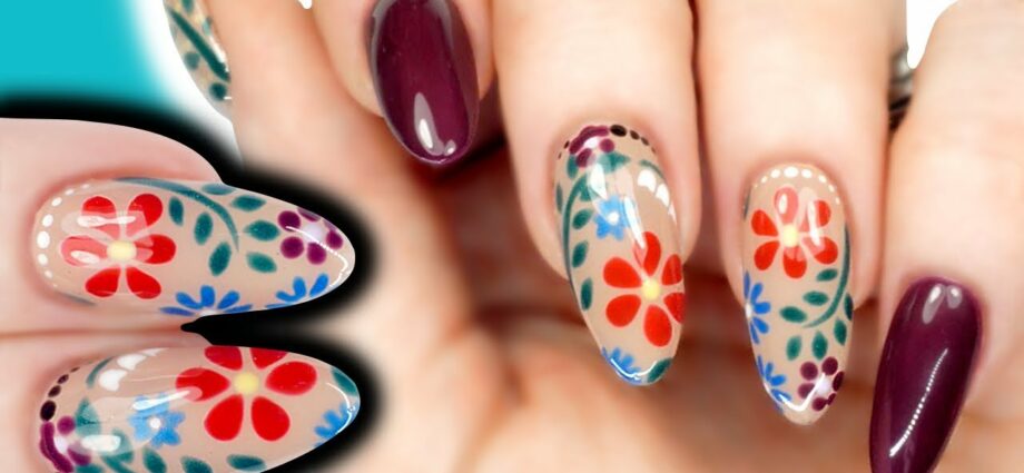 Manicure stencils: video