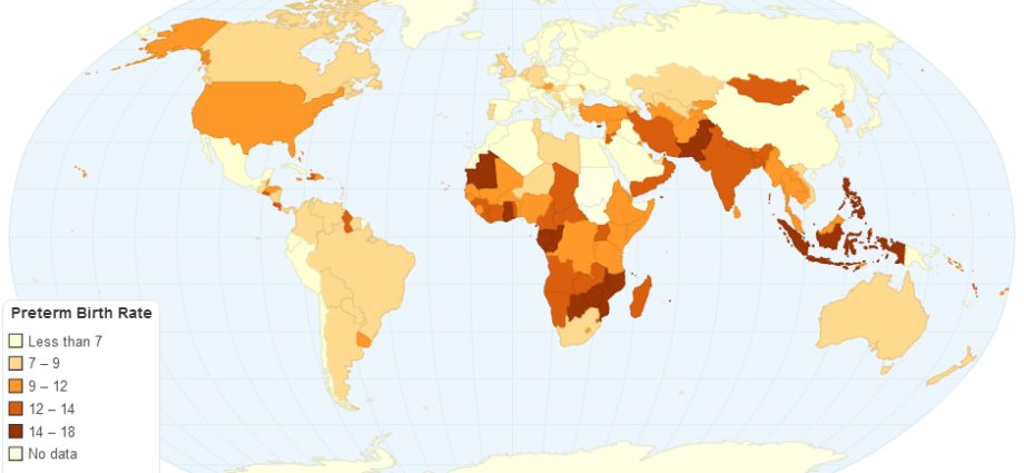 MAP: The Threat of Premature Childbirth