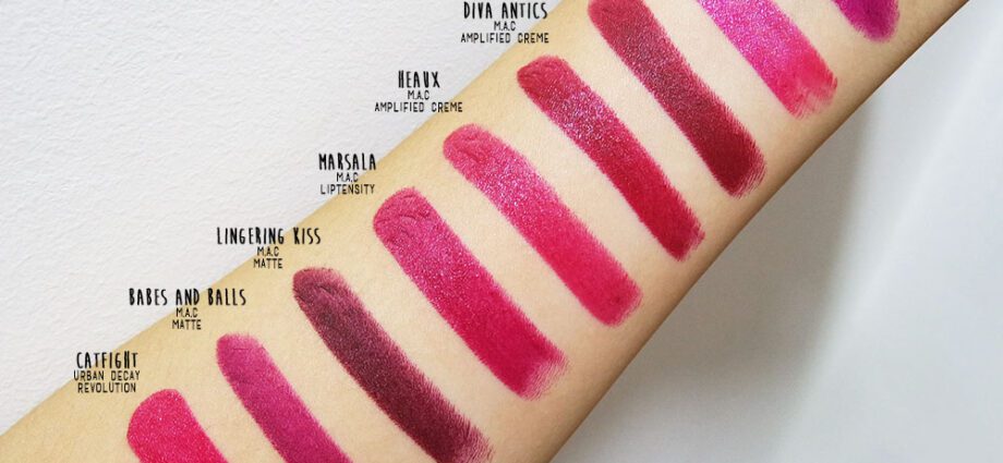 Marsala lipstick reviews