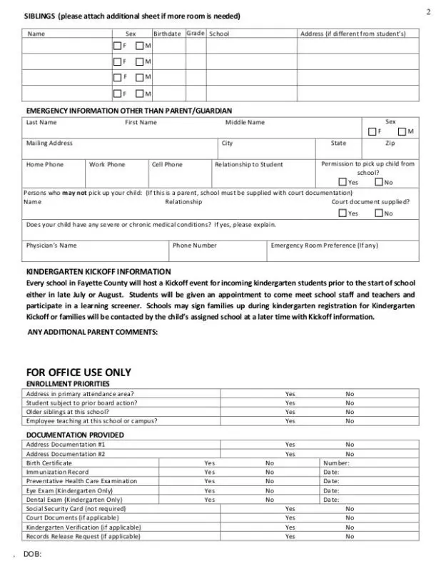 Medical card for kindergarten: admission, where, child