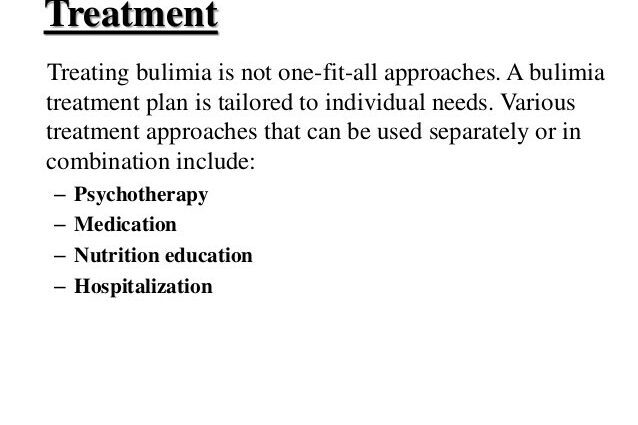 Medicinski tretmani za bulimiju