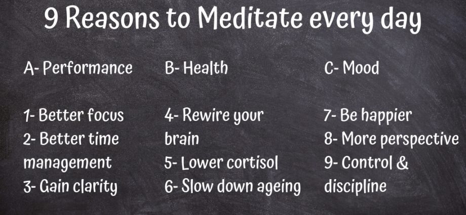 Meditacija: 8 dobrih razloga za početak!