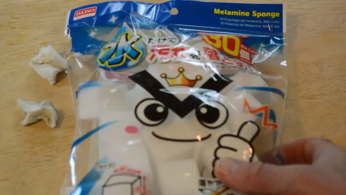 Melamine sponge. Video review