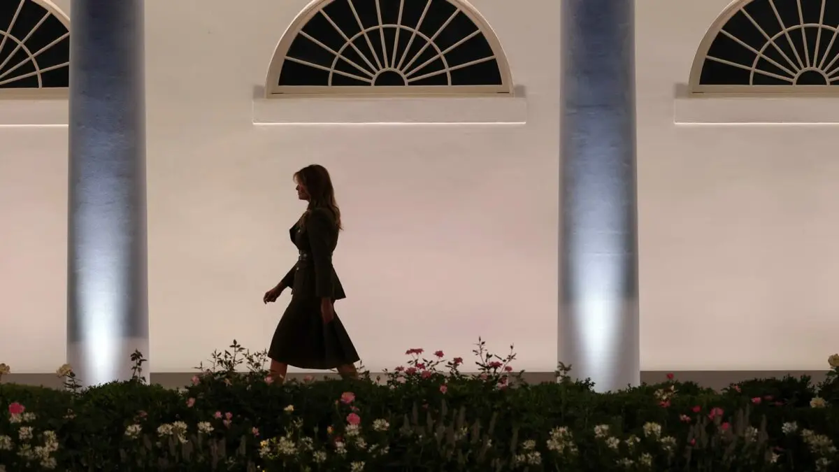 Melania Trump hated for the flower beds at the White House