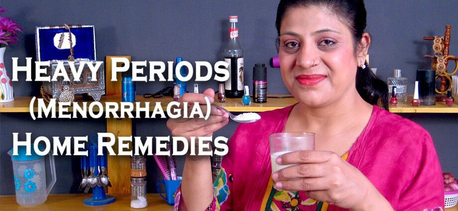 Menorrhagia: how to reduce heavy periods? Video