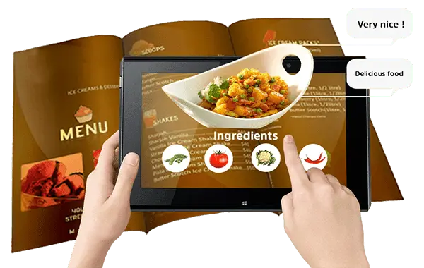 menus with augmented reality | Food Service Magazine