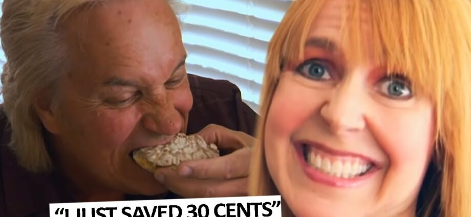 Millionaire feeds her husband cat food to save money