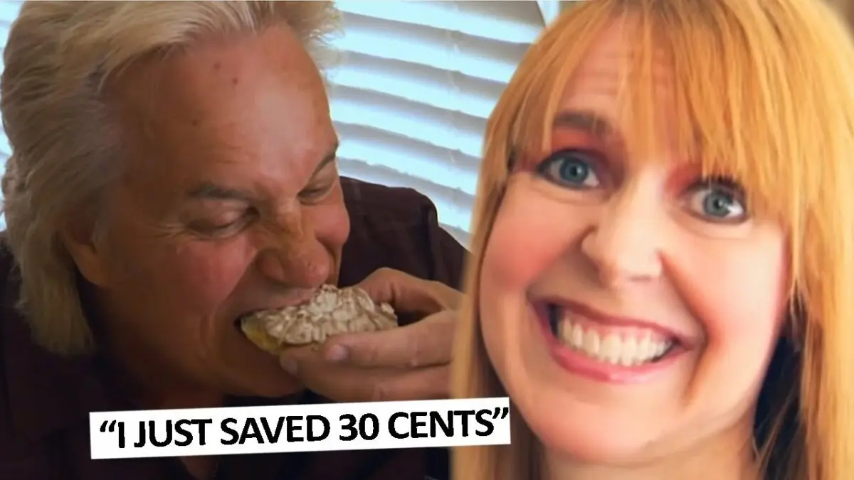 Millionaire feeds her husband cat food to save money