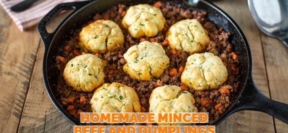 Minced meat for dumplings: video recipe for cooking