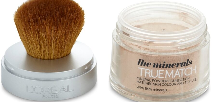 Mineral cosmetics from L&#8217;Oreal: shadows, powder, blush
