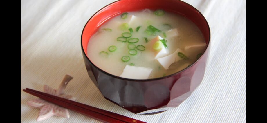 Miso sup: resep video