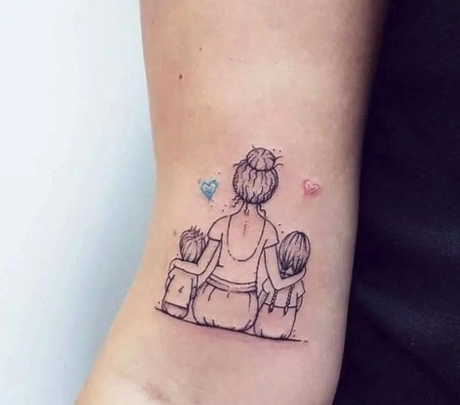 Mom decided to get a tattoo for her five-year-old son, children&#8217;s tattoos