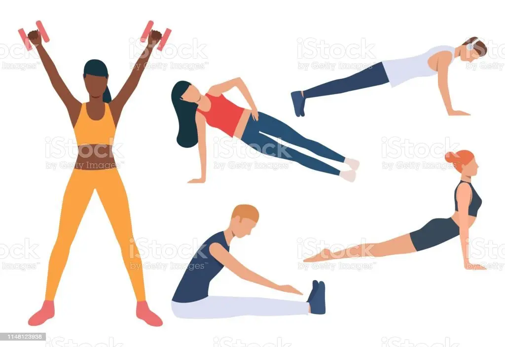 Morning exercises for women: a set of exercises