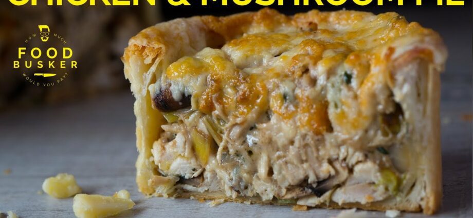 Mushroom pie. Video recipe