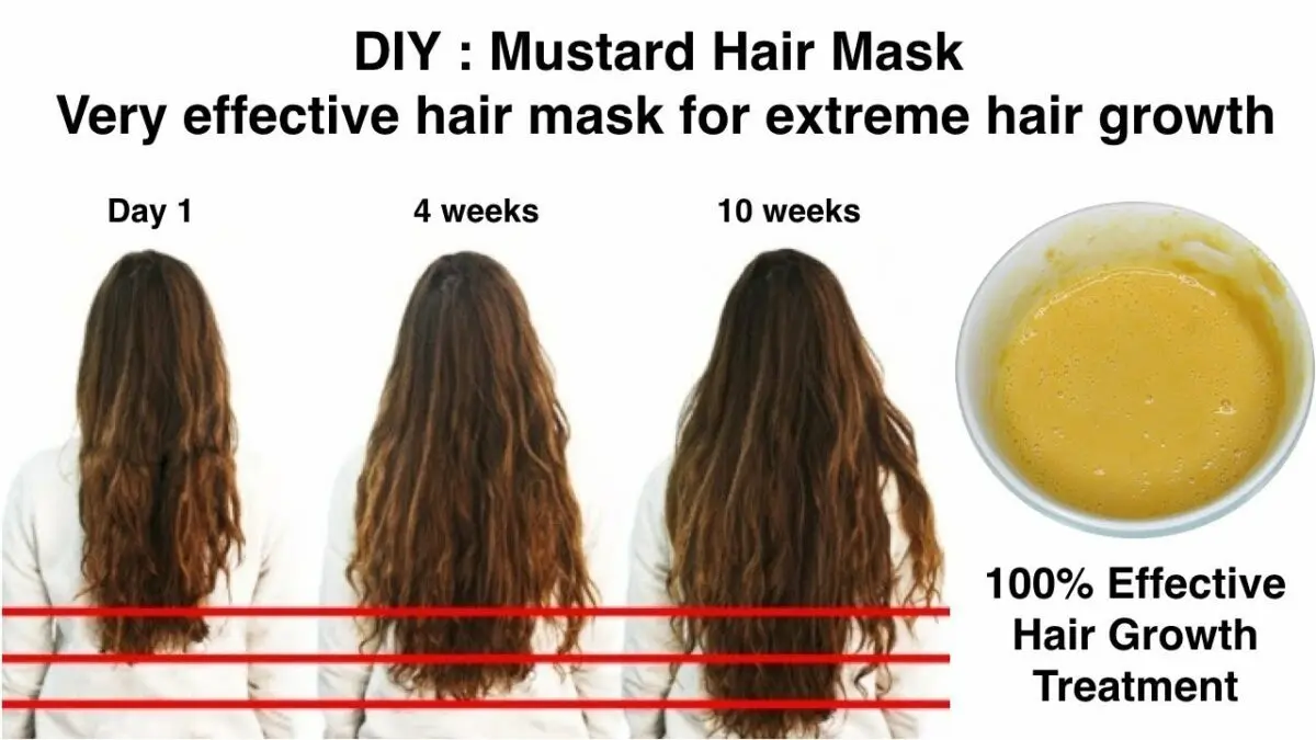 Mustard mask recipes to boost hair growth