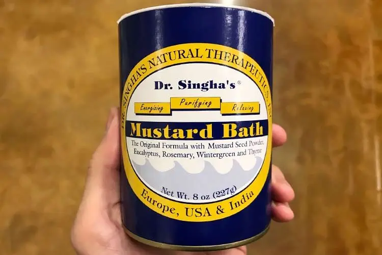 Mustard slimming baths