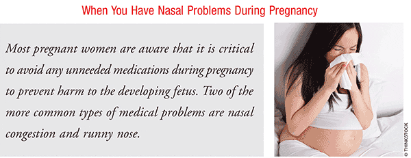 Nasal congestion during pregnancy, Causes of nasal congestion, Treatment of nasal congestion during pregnancy