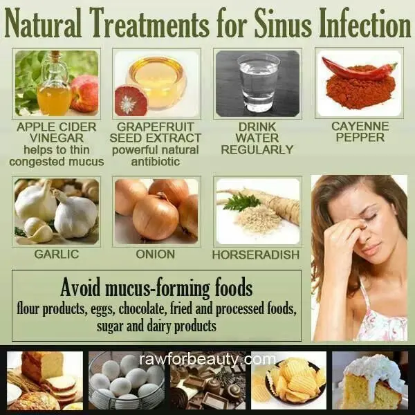 Natural tips for sinusitis