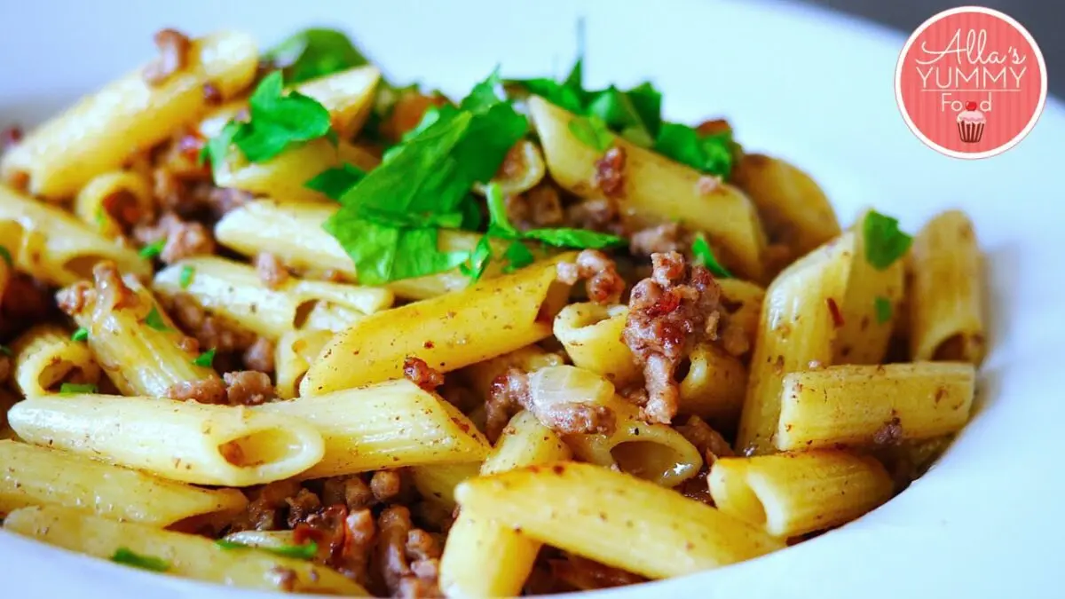 Naval pasta: recipe. Video