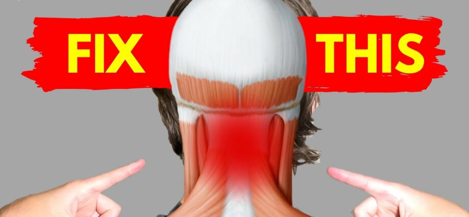 Neck pain, myositis. How to treat? Video