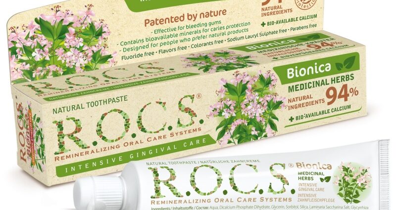 New ROCS Bionica Toothpaste