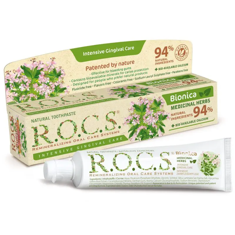 New ROCS Bionica Toothpaste