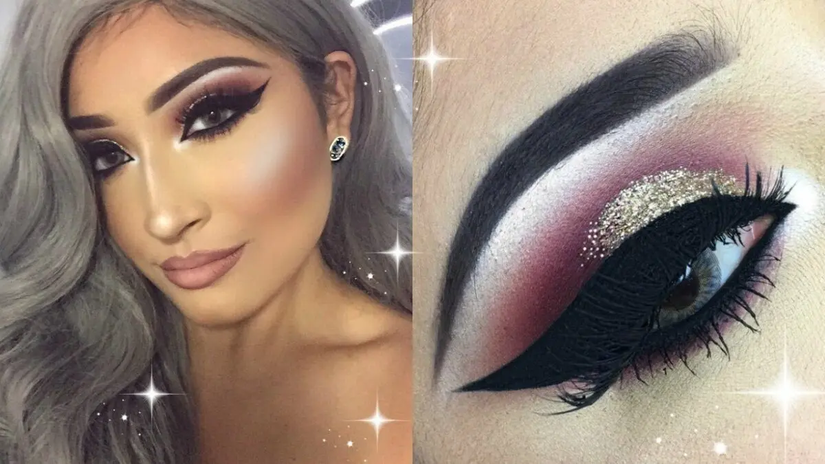 New Year&#8217;s makeup 2016, photos before and after makeup, makeup artist Vadim Andreev