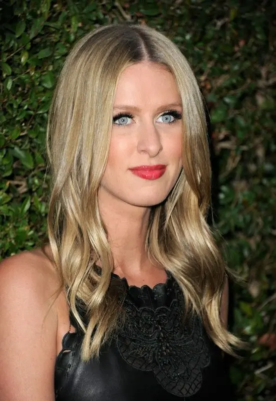 Nicky Hilton: celebrity hairstyles, beautiful makeup photos