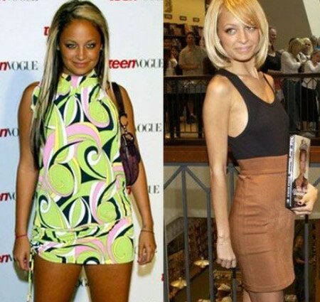 Nicole Richie: how the stars lose weight