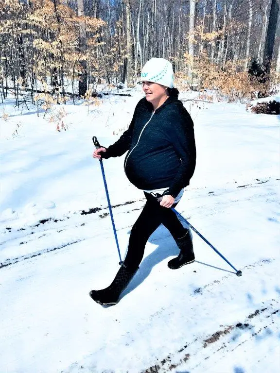 Nordic walking during pregnancy: how and until when?