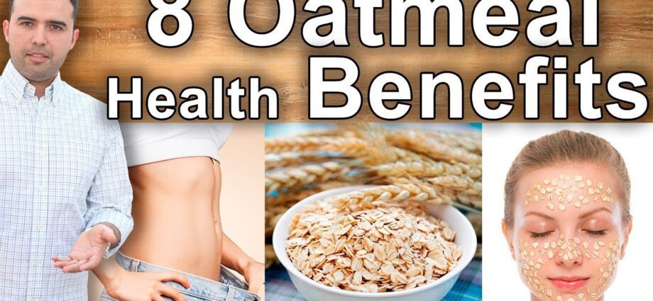 Oatmeal in water for weight loss. Video